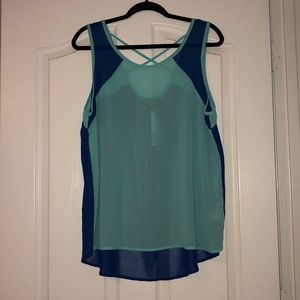 NWT! Papermoon sheer blouse